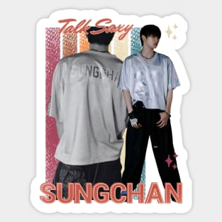 Talk Saxy Sungchan RIIZE Sticker